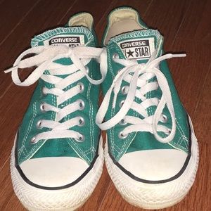 Teal converse